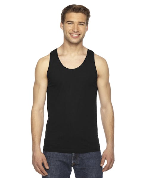 American Apparel 2408 Unisex Fine Jersey USA Made Tank - Ninja Transfers