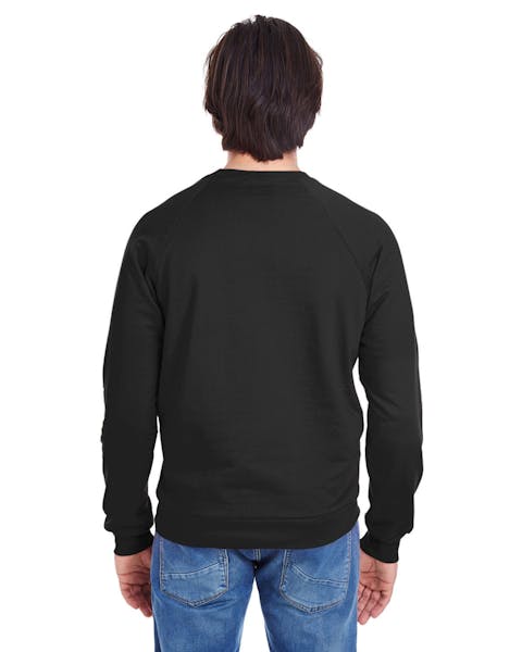 American Apparel 5454W Unisex California Fleece Raglan - Ninja Transfers