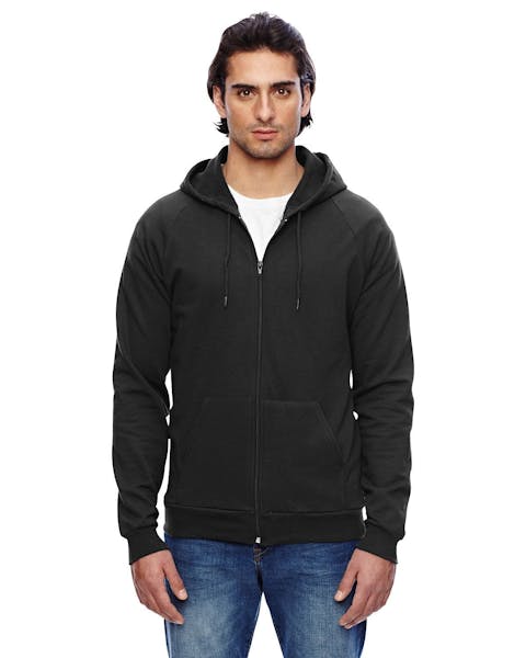 American Apparel 5497W Unisex California Fleece Zip Hoodie - Ninja Transfers