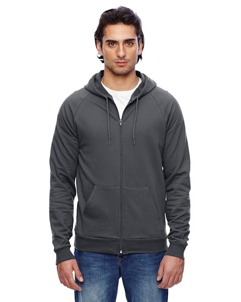 American Apparel 5497W Unisex California Fleece Zip Hoodie - Ninja Transfers