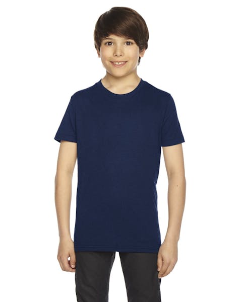 American Apparel BB201W Youth Poly-Cotton Short-Sleeve Crewneck - Ninja Transfers