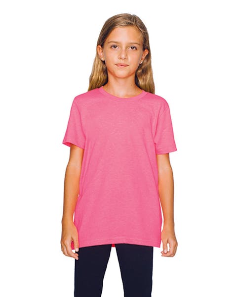 American Apparel BB201W Youth Poly-Cotton Short-Sleeve Crewneck - Ninja Transfers