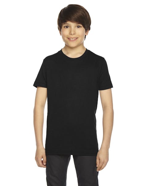 American Apparel BB201W Youth Poly-Cotton Short-Sleeve Crewneck - Ninja Transfers