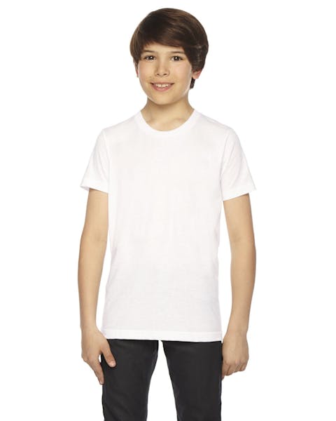 American Apparel BB201W Youth Poly-Cotton Short-Sleeve Crewneck - Ninja Transfers