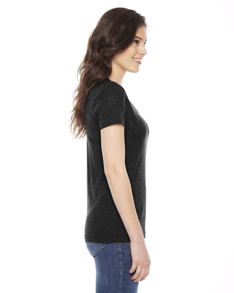 American Apparel BB301W Ladies' Poly-Cotton Short-Sleeve Crewneck - Ninja Transfers