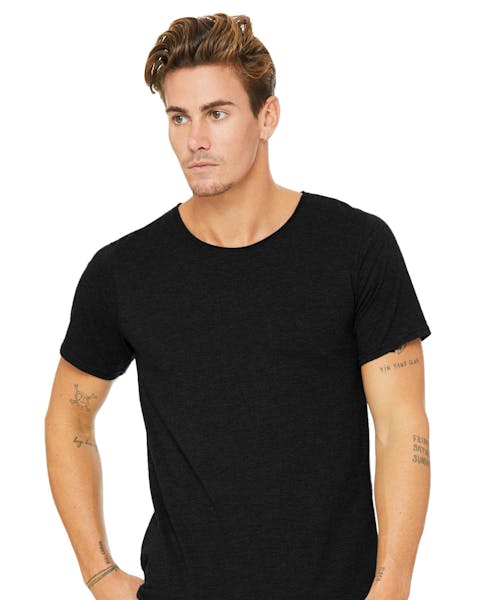 Bella + Canvas B3014 Men's Jersey Raw Neck T-Shirt