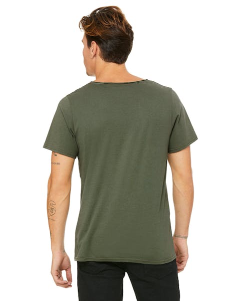 Bella + Canvas B3014 Men's Jersey Raw Neck T-Shirt