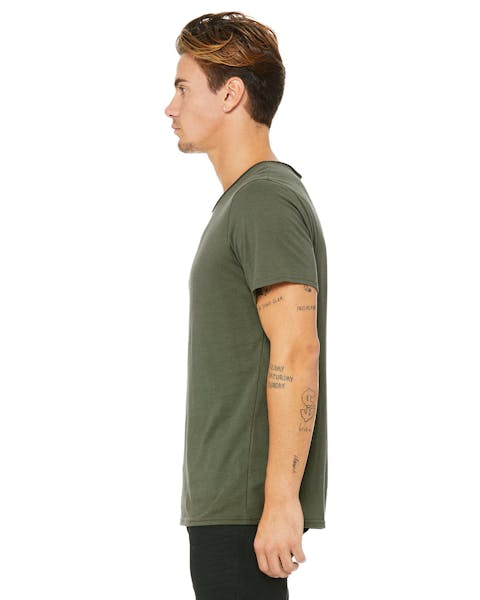 Bella + Canvas B3014 Men's Jersey Raw Neck T-Shirt