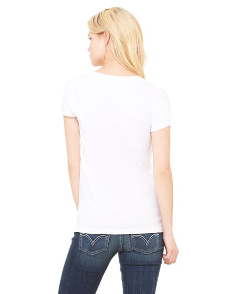 Bella + Canvas B6005 Ladies' Jersey Short-Sleeve V-Neck T-Shirt