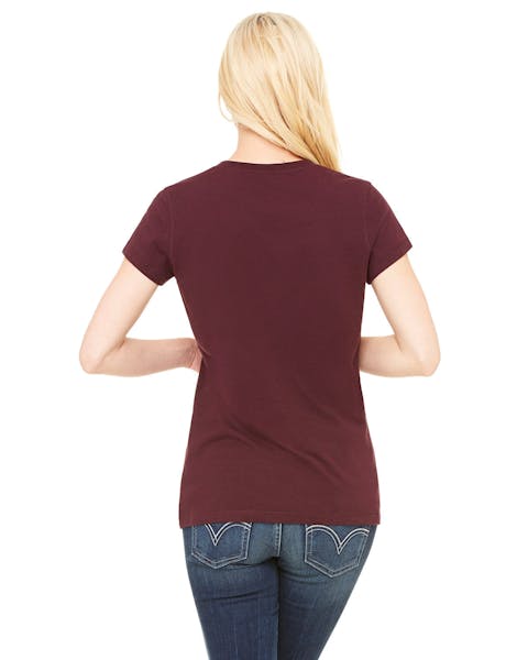 Bella + Canvas B6005 Ladies' Jersey Short-Sleeve V-Neck T-Shirt