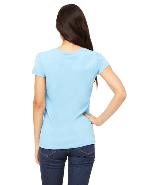 Bella + Canvas B6005 Ladies' Jersey Short-Sleeve V-Neck T-Shirt