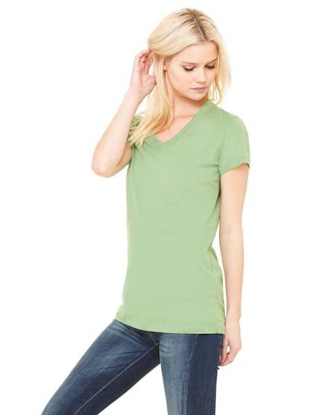 Bella + Canvas B6005 Ladies' Jersey Short-Sleeve V-Neck T-Shirt