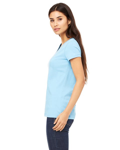 Bella + Canvas B6005 Ladies' Jersey Short-Sleeve V-Neck T-Shirt