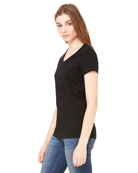 Bella + Canvas B6005 Ladies' Jersey Short-Sleeve V-Neck T-Shirt