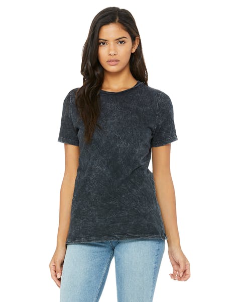 Bella + Canvas B6400 playera de manga corta de punto relajado para mujer