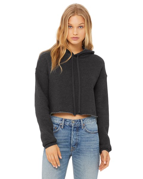 Bella + Canvas B7502 Ladies' Cropped Fleece Hoodie