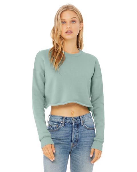 Bella + Canvas B7503 Ladies' Cropped Fleece Crew