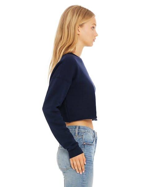 Bella + Canvas B7503 Ladies' Cropped Fleece Crew