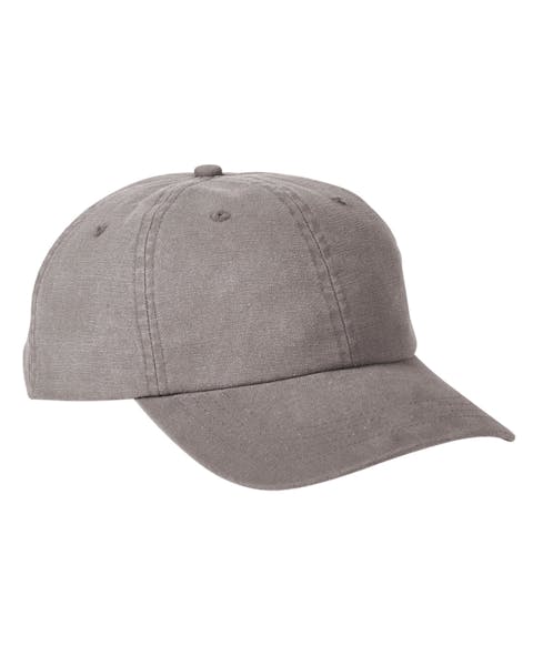 Big Accessories BA610 Heavy Washed Canvas Cap