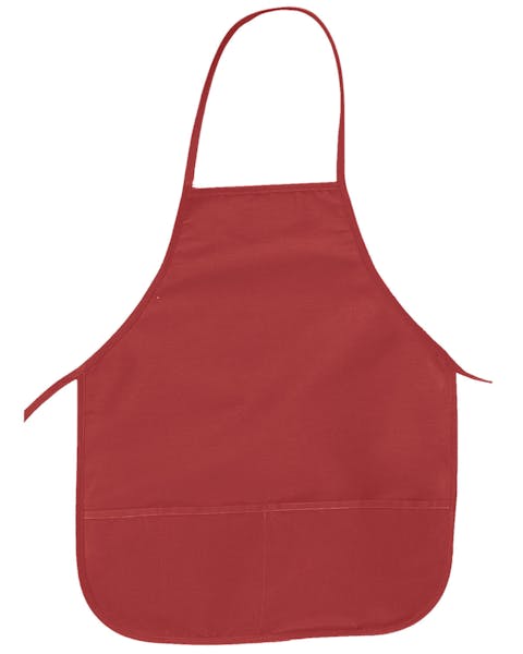 "Big Accessories APR51 Two-Pocket 24" Apron" - Ninja Transfers