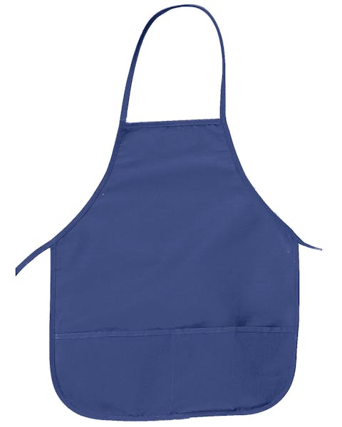 "Big Accessories APR51 Two-Pocket 24" Apron" - Ninja Transfers