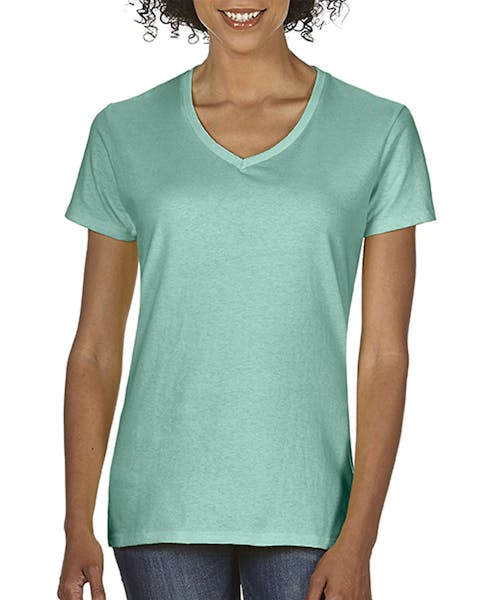 Comfort Colors C3199 playera de peso medio con cuello en V para mujer