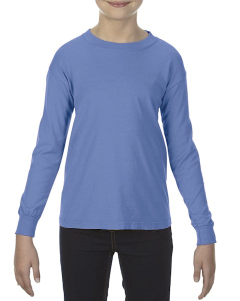 Comfort Colors C3483 Youth Garment-Dyed Long-Sleeve T-Shirt