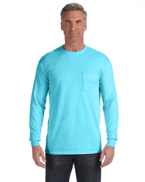 Comfort Colors C4410 Adult Heavyweight RSLong-Sleeve Pocket T-Shirt