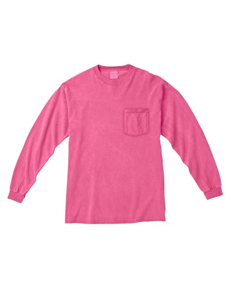 Comfort Colors C4410 Adult Heavyweight RSLong-Sleeve Pocket T-Shirt