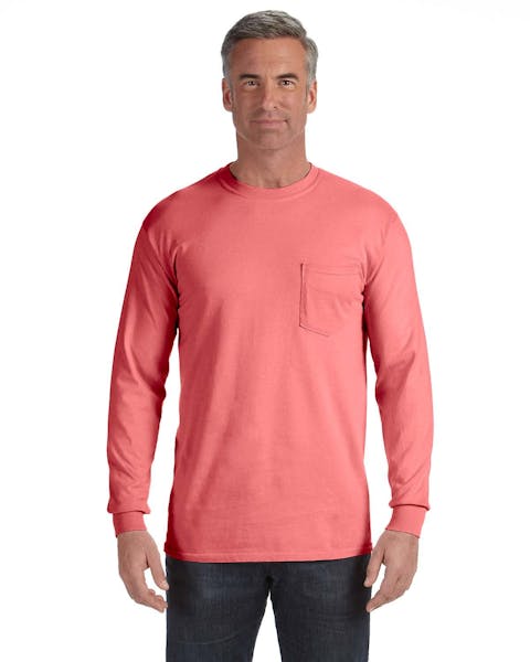 Comfort Colors C4410 Adult Heavyweight RSLong-Sleeve Pocket T-Shirt