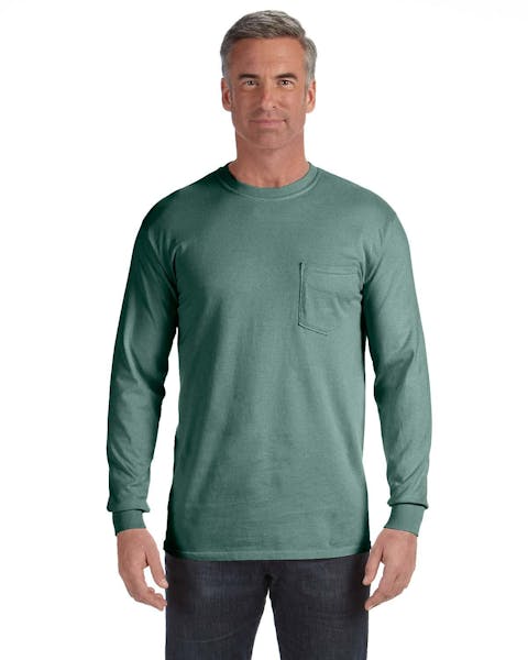 Comfort Colors C4410 Adult Heavyweight RSLong-Sleeve Pocket T-Shirt