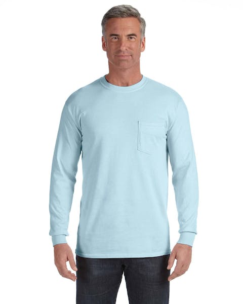 Comfort Colors C4410 Adult Heavyweight RSLong-Sleeve Pocket T-Shirt