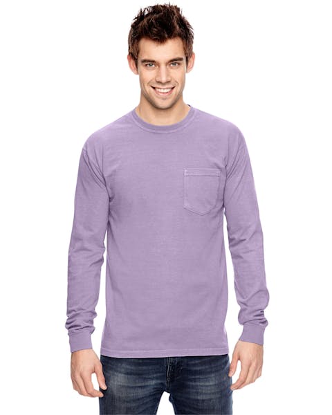 Comfort Colors C4410 Adult Heavyweight RSLong-Sleeve Pocket T-Shirt