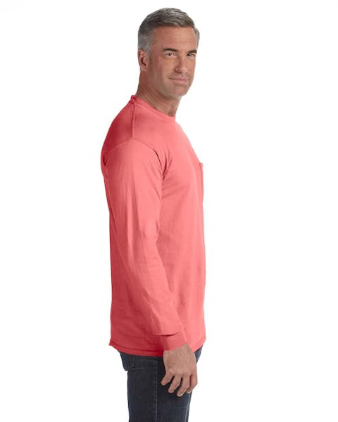 Comfort Colors C4410 Adult Heavyweight RSLong-Sleeve Pocket T-Shirt