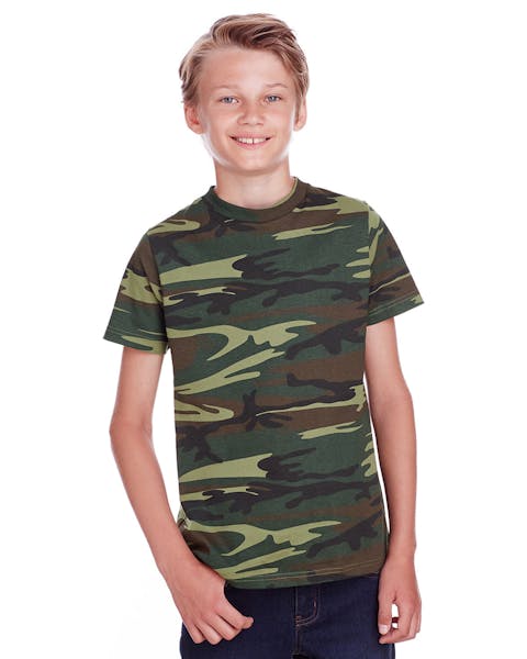 Code Five C52207 Youth Camo T-Shirt