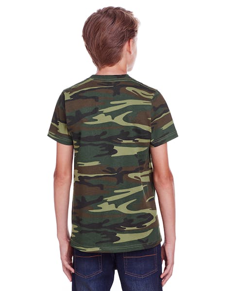 Code Five C52207 Youth Camo T-Shirt