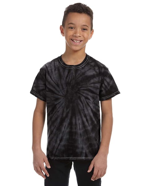 Tie-Dye CD101Y Youth 5.4 oz. 100% Cotton Spider T-Shirt