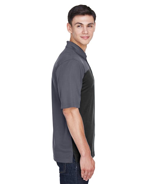 Core 365 CE101 Men's Balance Colorblock Performance Piqu Polo