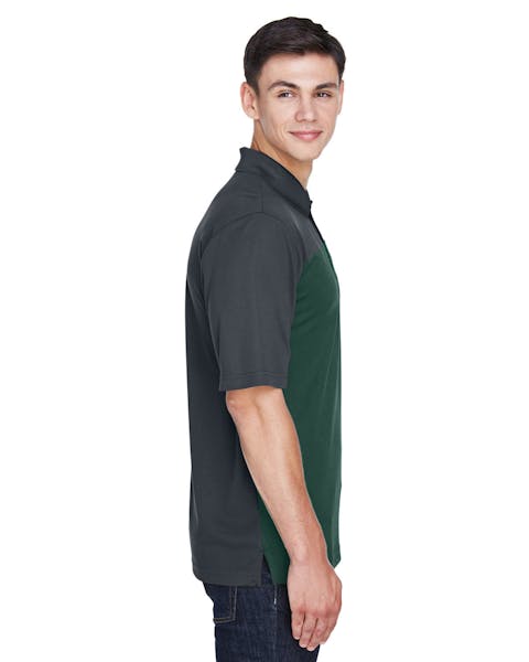 Core 365 CE101 Men's Balance Colorblock Performance Piqu Polo