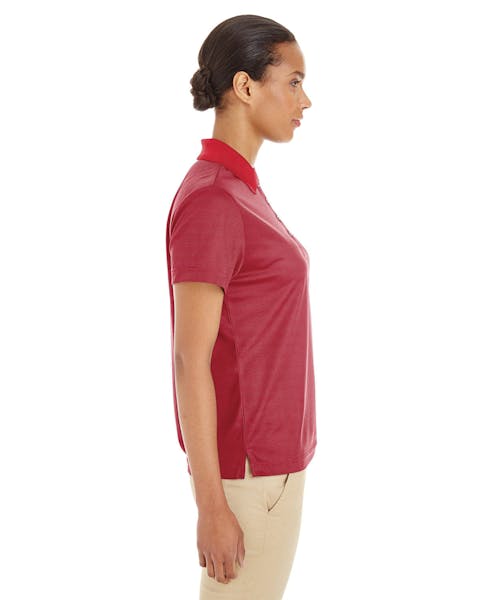 Core 365 CE102W Ladies' Express Microstripe Performance Piqu Polo