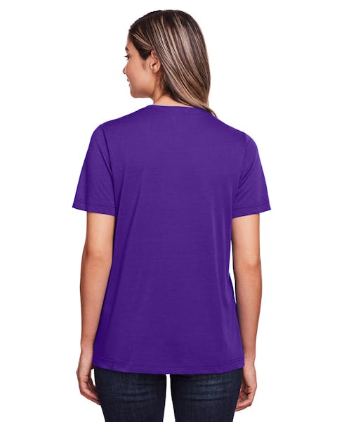 Camiseta de rendimiento Core 365 CE111W Fusion ChromaSoft para mujer