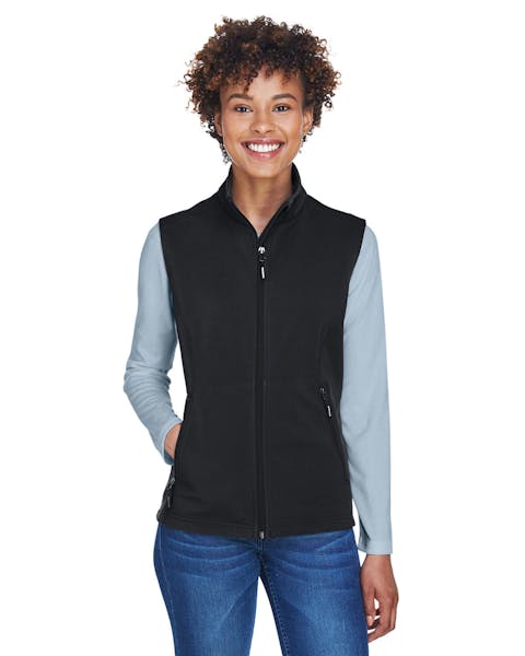 Core 365 CE701W Chaleco SoftShell adherido de vellón de dos capas Cruise para mujer