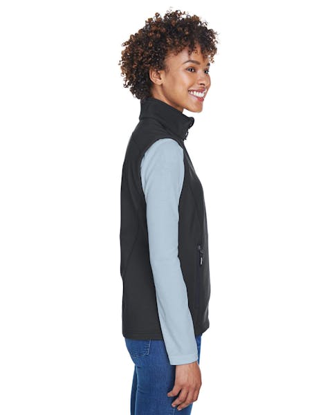 Core 365 CE701W Chaleco SoftShell adherido de vellón de dos capas Cruise para mujer