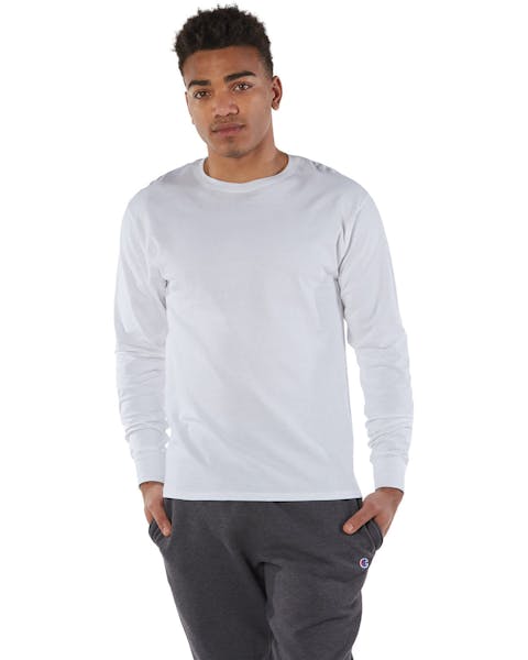 Champion CP15 Adult Long-Sleeve Ringspun T-Shirt