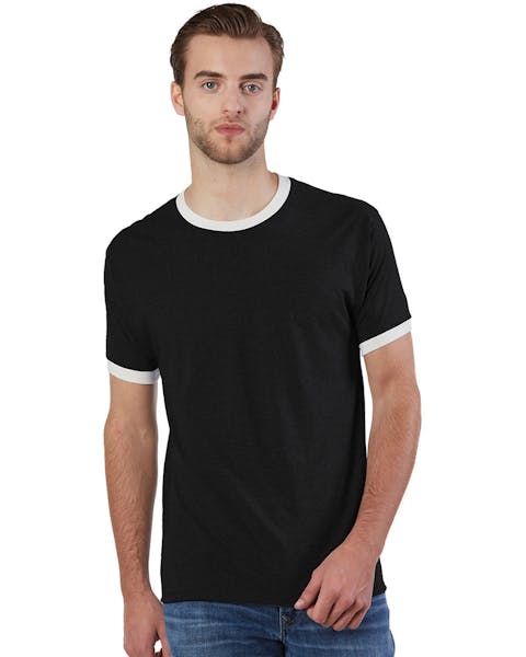 Champion CP65 Adult Triblend Ringer T-Shirt