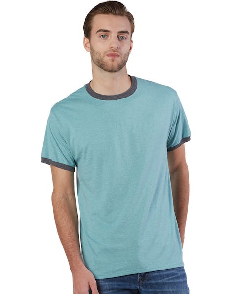 Champion CP65 Adult Triblend Ringer T-Shirt