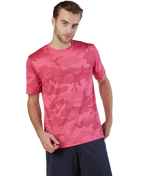 Campeón CW22 Adulto 4.1 oz. Camiseta Double Dry Interlock