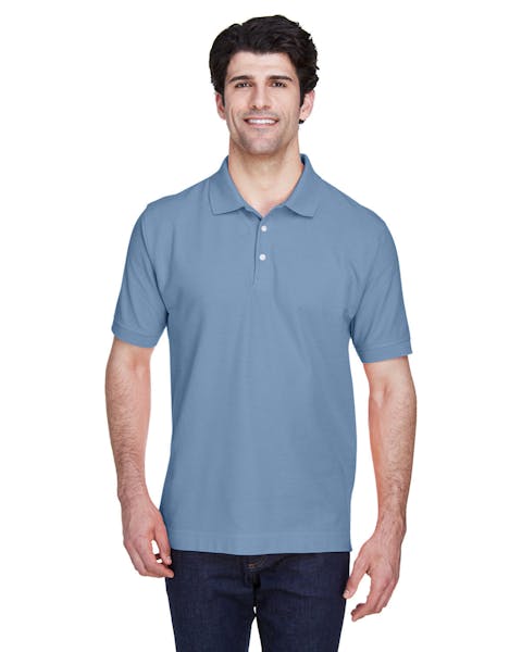 Devon &amp; Jones D100 Polo piqué de manga corta para hombre