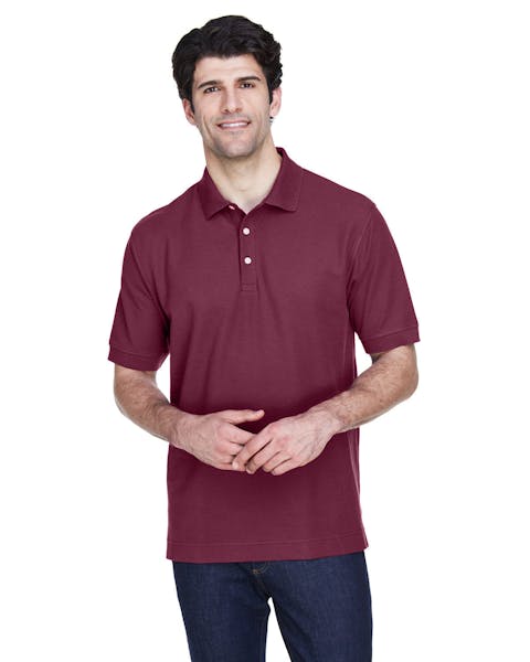 Devon & Jones D100 Men's Pima Piqu Short-Sleeve Polo