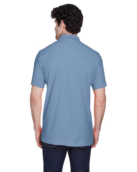 Devon &amp; Jones D100 Polo piqué de manga corta para hombre